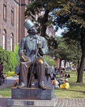 Europe, Denmark, Copenhagen, Hans Christian Andersen Memorial, Hamburg, Hamburg, Federal Republic