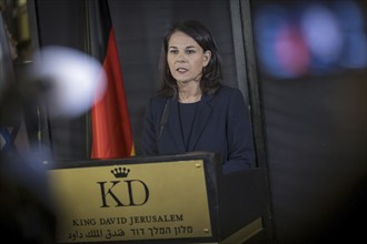 Annalena Bärbock (Alliance 90/The Greens), Federal Foreign Minister, photographed during her visit