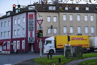 Red light district, Vulkanstraße, brothels, brothels, brothels, bars, prostitution, closed during