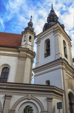 Old catholic church in the center of Vilnius