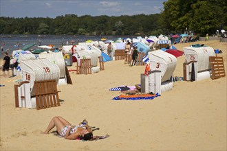 Seebad Haltern, also known as Seebad Haltern am See on the shores of the Haltern reservoir, Ruhr