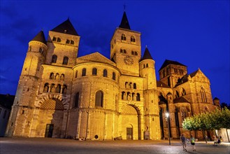 St Peter's Cathedral in Trier, the oldest church in Germany, in Trier, Rhineland-Palatinate,