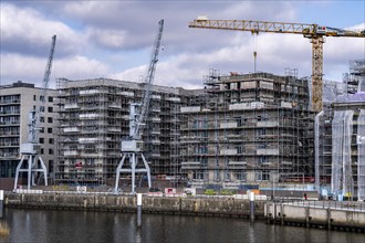 New residential building at Bakenhafen, residential building, Hafencity Hamburg, new district on