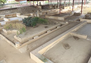 Casa del Mitreo Roman villa site, Merida, Extremadura, Spain, Europe