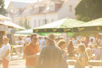 31st Elbhangfest, Loschwitz village square, 31st Elbhangfest, Dresden, Saxony, Germany, Europe