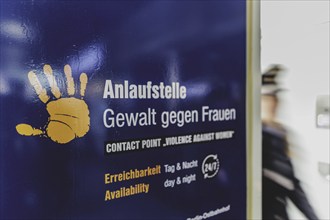 Premises of the first contact point 'Violence against woman' of the Federal Police at Ostbahnhof in