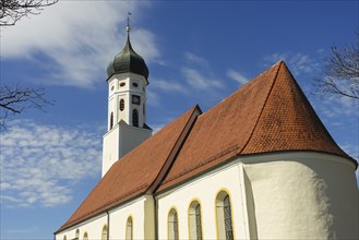 Old parish church of St Mauritius, Mauritiuskirche, church, sacred architecture, onion dome, church