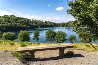 Weinfelder Maar, Vulkaneifel, Vulkansee, Eifel, Rhineland-Palatinate, Germany, Europe