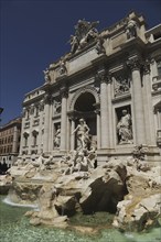 Palazzo Poli, also Palazzo Conti, Trevi Fountain, Fontana di Trevi, Rome, Italy, Europe