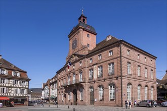 Hotel de Ville, Town Hall, Wissembourg, Alsace, France, Europe