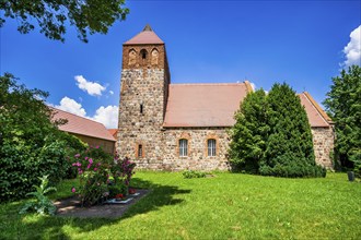 Werder village church, Jüterbog, Brandenburg, Germany, Europe