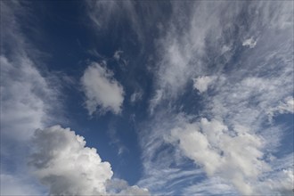 Cloud formations, Bavaria, Germany, Europe