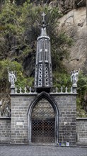 National Shrine Basilica of Our Lady of Las Lajas, Las Lajas, Potosi, Narino Department, Colombia,