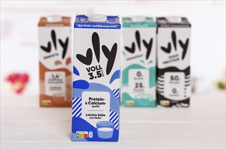 Vly vegan pea milk milk substitute different flavours