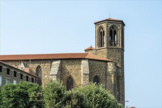 Langeac. Saint Gal church. haute-Loire. Auvergne-Rhone-Alpes.France