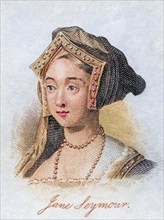 Jane Seymour 1509-1537 Third woman of Henry VIII of England from the book Crabbs Historical