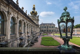 Zwinger courtyard, park, park complex, architecture, attraction, famous, historic, history,