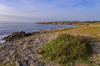 The Cote Sauvage, Wild Coast, a rocky coast on the west side of the Quiberon Peninsula on the