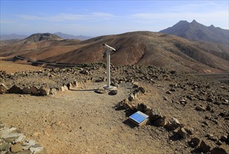 Mirador Sicasumbre mountain top viewpoint, Pajara, Fuerteventura, Canary Islands, Spain, Europe