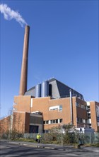 The Igony heating plant in Essen-Rüttenscheid, a district heating plant fuelled by natural gas,