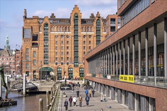 Hafencity, Überseequartier, Speicherstadt, Magdeburger Hafen, International Maritime Museum