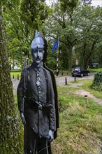 The so-called Green Border, at the former border crossing Grenzweg near Straelen-Kastanienburg and