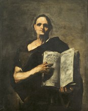 A Mathematician (ca 1660), painting made by Luca Giordano (Italian, 1634-1705), historically,