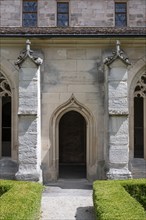 Tor tor to the cloister, Bebenhausen Monastery and Palace, former Cistercian Abbey, Tübingen