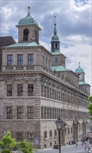 Historic Old Town Hall, called Wolff'scher Bau, built between 1571 and 1620, Nuremberg, Middle