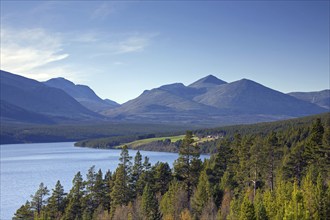 Atnsjøen, lake in Oppland county and Hedmark county, Norway, Europe