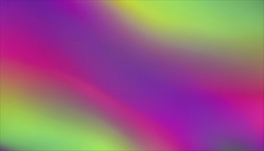 Abstract gradient blur with shades of magenta, green and yellow, creating a smooth and calming