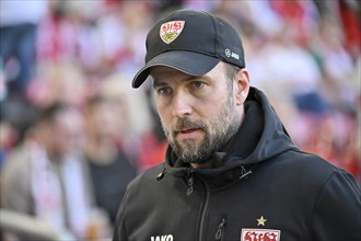 Coach Sebastian Hoeneß VfB Stuttgart Portrait, MHPArena, MHP Arena Stuttgart, Baden-Württemberg,