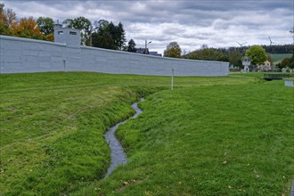 German-German Museum Mödlareuth, with a detailed replica of the Wall. The former German-German