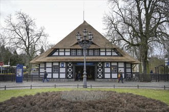 Dahlem Dorf underground station, Königin-Luise-Straße, Dahlem, Steglitz-Zehlendorf, Berlin,