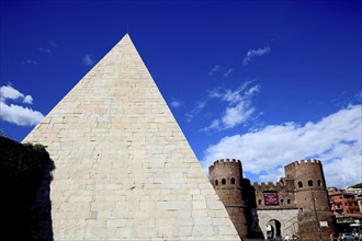 Pyramid of Cestius, Pyramid of Caius Cestius, Piramide Cestia, Piramide di Caio Cestio, tomb of the