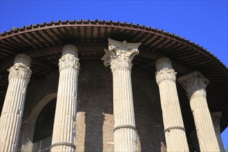 Piazza della Bocca della Verita, Tempio di Ercole Vincitore, Rome, Italy, Europe