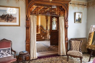 Muskegon, Michigan, The Charles Hackley house at the Hackley and Hume Historic Site, operated by