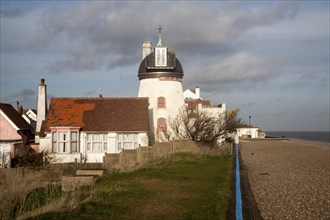 Fort Green Mill a former tower windmill at Aldeburgh, Suffolk, England, United Kingdom, Europe