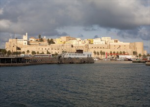 The old walled fortress Melilla la Vieja, Melilla, Spanish territory in north Africa, Spain, Europe