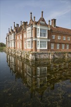 Helmingham Hall an historic moated manor house in Helmingham, Suffolk, England with origins from