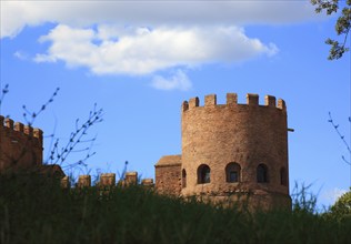 Porta San Paolo, city gate of the Aurelian Wall, Rome, Italy, Europe