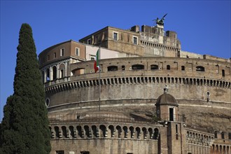 Castel Sant'Angelo, Castel Sant'Angelo, Mausoleo di Adriano, Mausoleum for the Roman Emperor