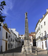 Historic buildings around Plaza del Potro square in old city part of Cordoba, Spain, Europe