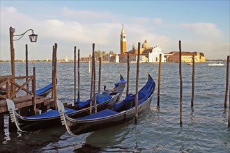 Venice, Grand Canal Boats Italy Island San Giorgio Maggiore Tower Church Italy