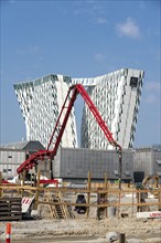 The Bella Sky Hotel, four-star hotel, at the Bella Centre complex, in the Ørestad district, many