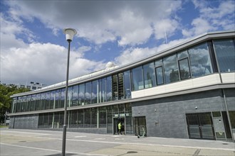 Entrance building, Central Bus Station, Messedamm, Westend, Charlottenburg, Berlin, Germany, Europe