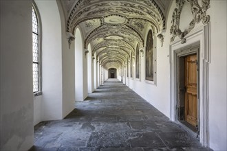 Cloister, Salem Castle, former imperial abbey, former monastery of the Cistercian order, Salem,