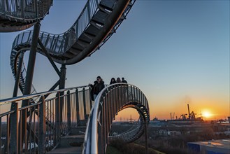 Landmark Angerpark Tiger & Turtle, Magic Mountain, walk-in sculpture in the form of a rollercoaster