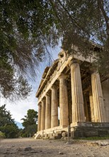 Temple of Hephaestus, Ancient Agora of Athens, Greece, Europe