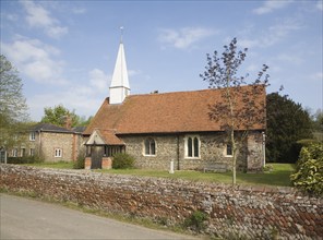 Parish church of St Barnabas, village of Chapell, Essex, England, United Kingdom, Europe